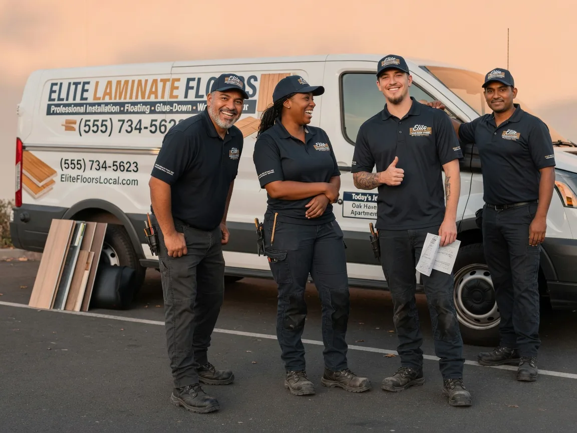 Laminate flooring installation company in Yorktown, IA